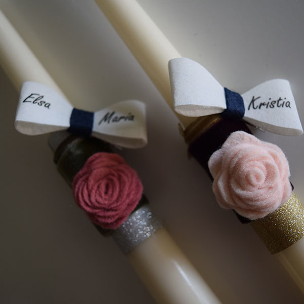 Flower Small Candle 001