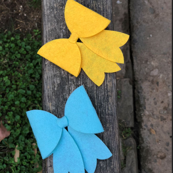 Felt bow 003 – Big size