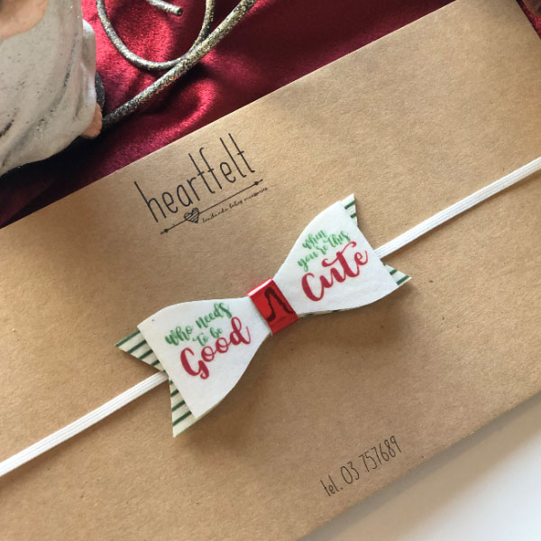 Regular name bow 002 christmas