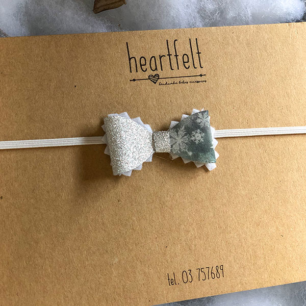 Regular name bow 003 snowflakes