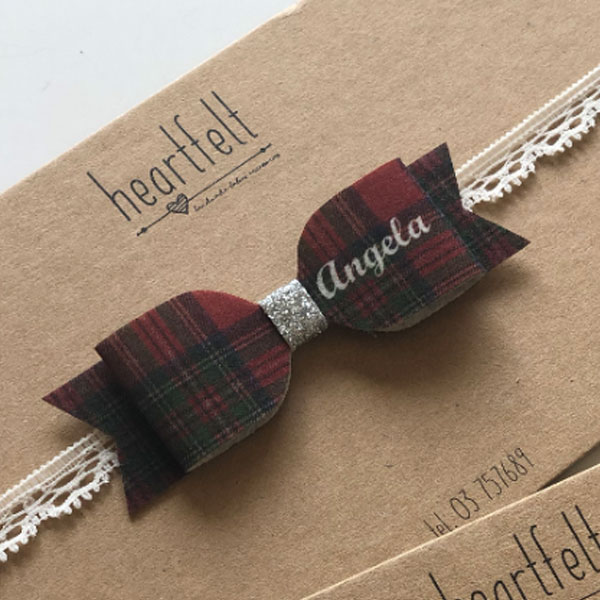 Regular name bow 005 tartan Regular name bow 005 tartan