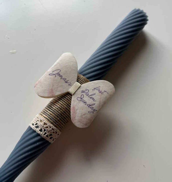 Twisted Jute Candle 001