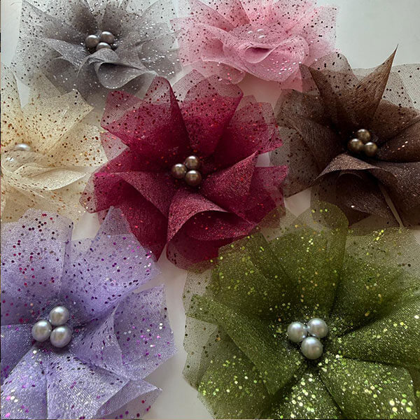 Tulle Flower 001